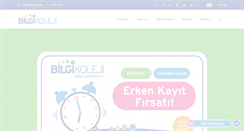 Desktop Screenshot of bilgikoleji.com